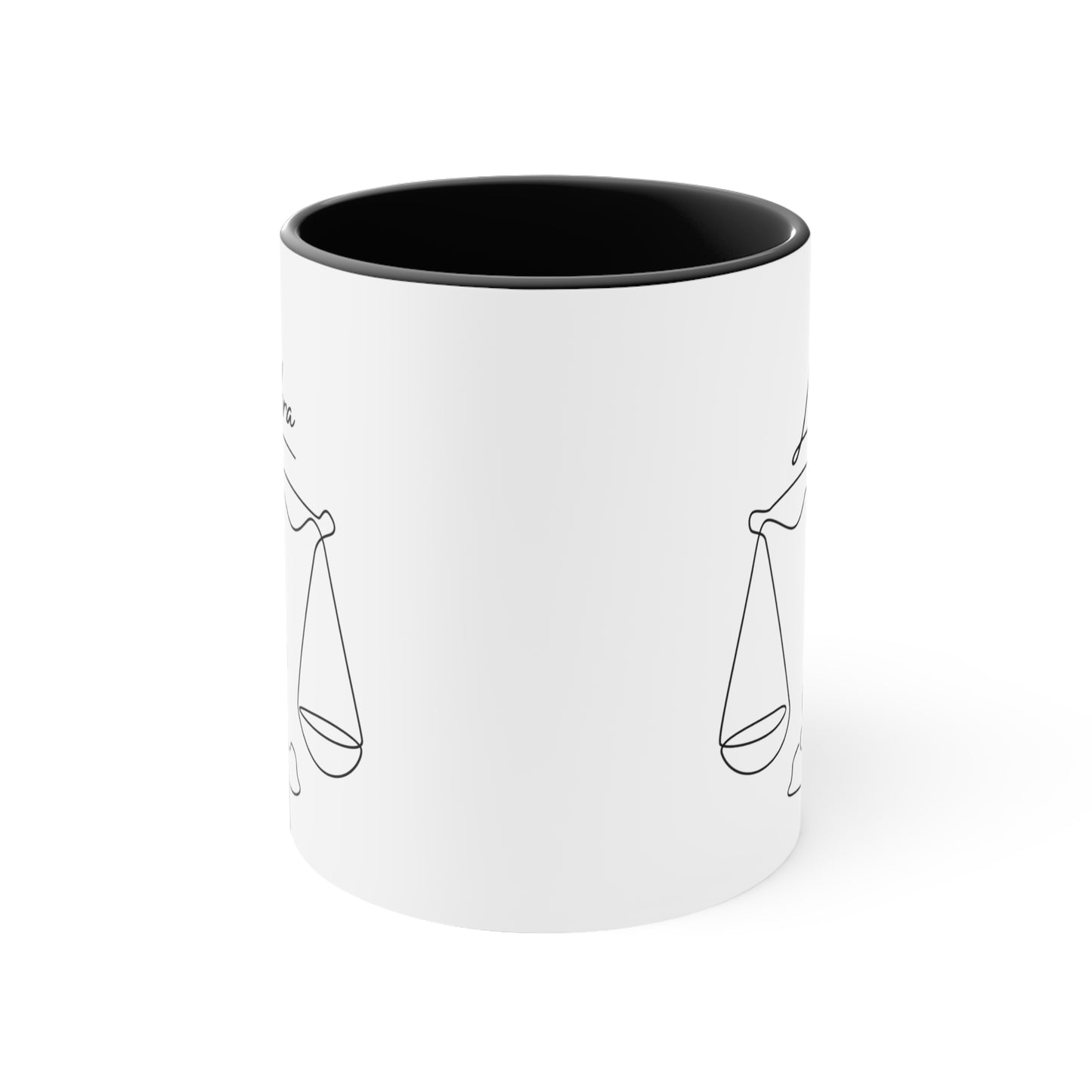 Abstract Libra coffee mug