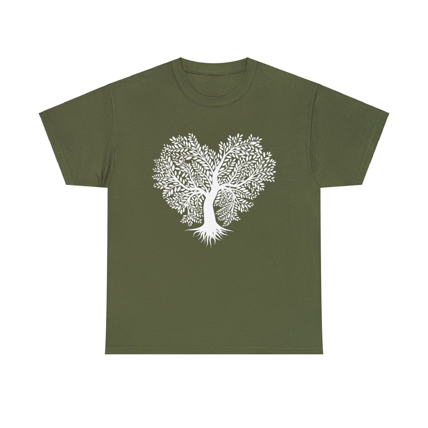 Tree of Life Heart Cotton t-shirt