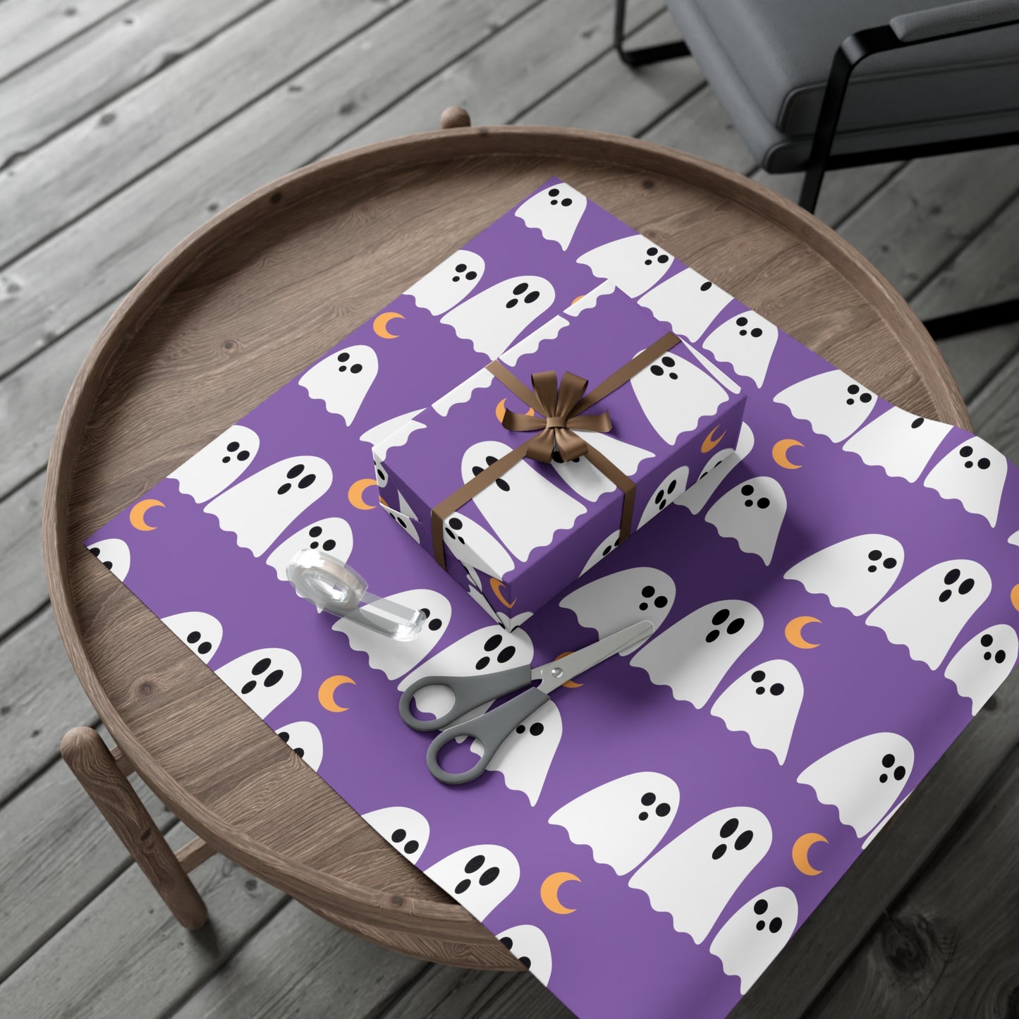 Ghostly Gift Wrap