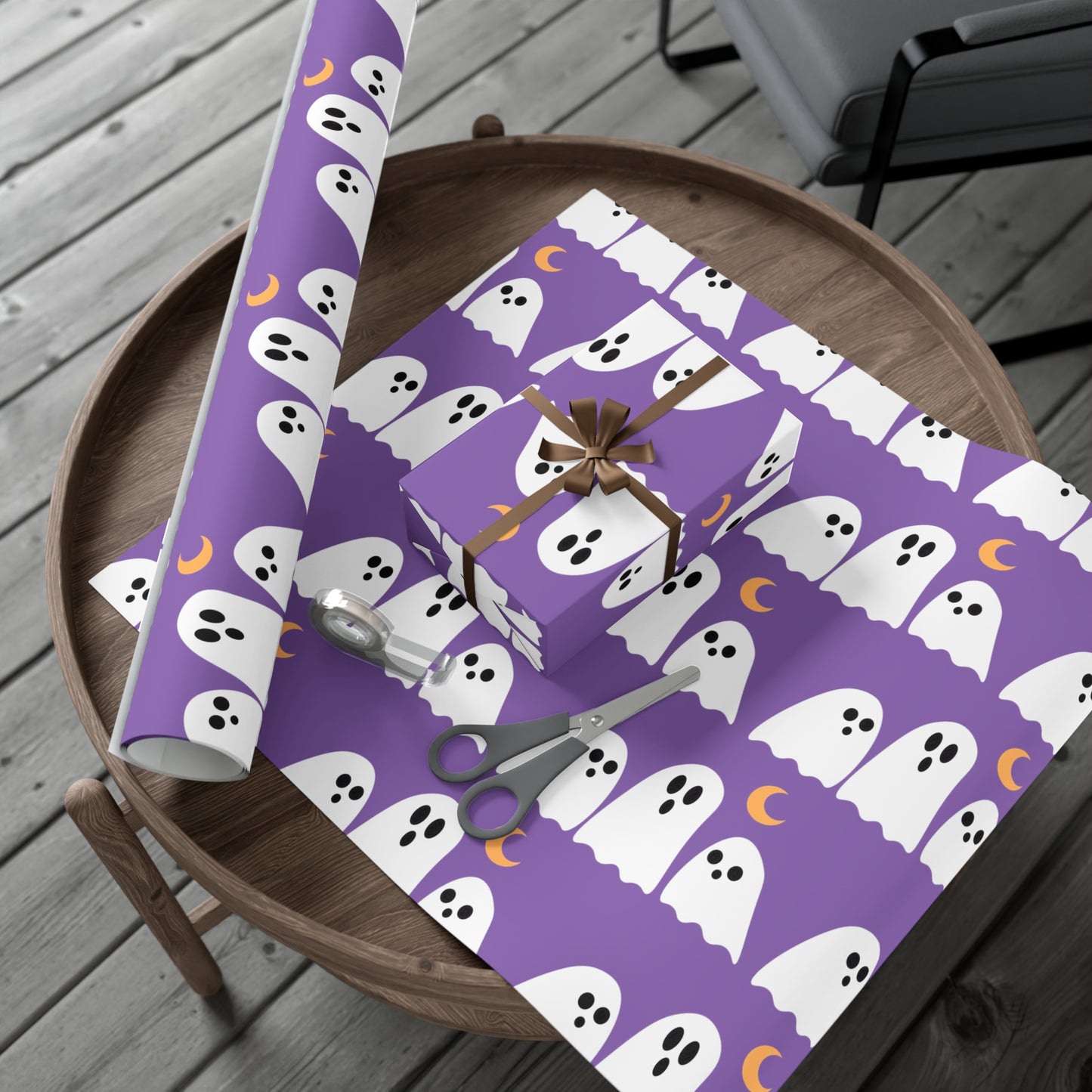 Ghostly Gift Wrap