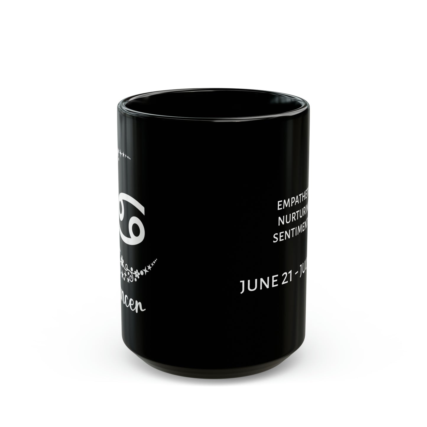 Cancer crescent moon mug