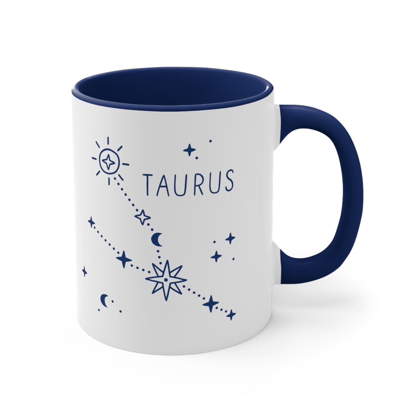 Taurus constellation coffee mug