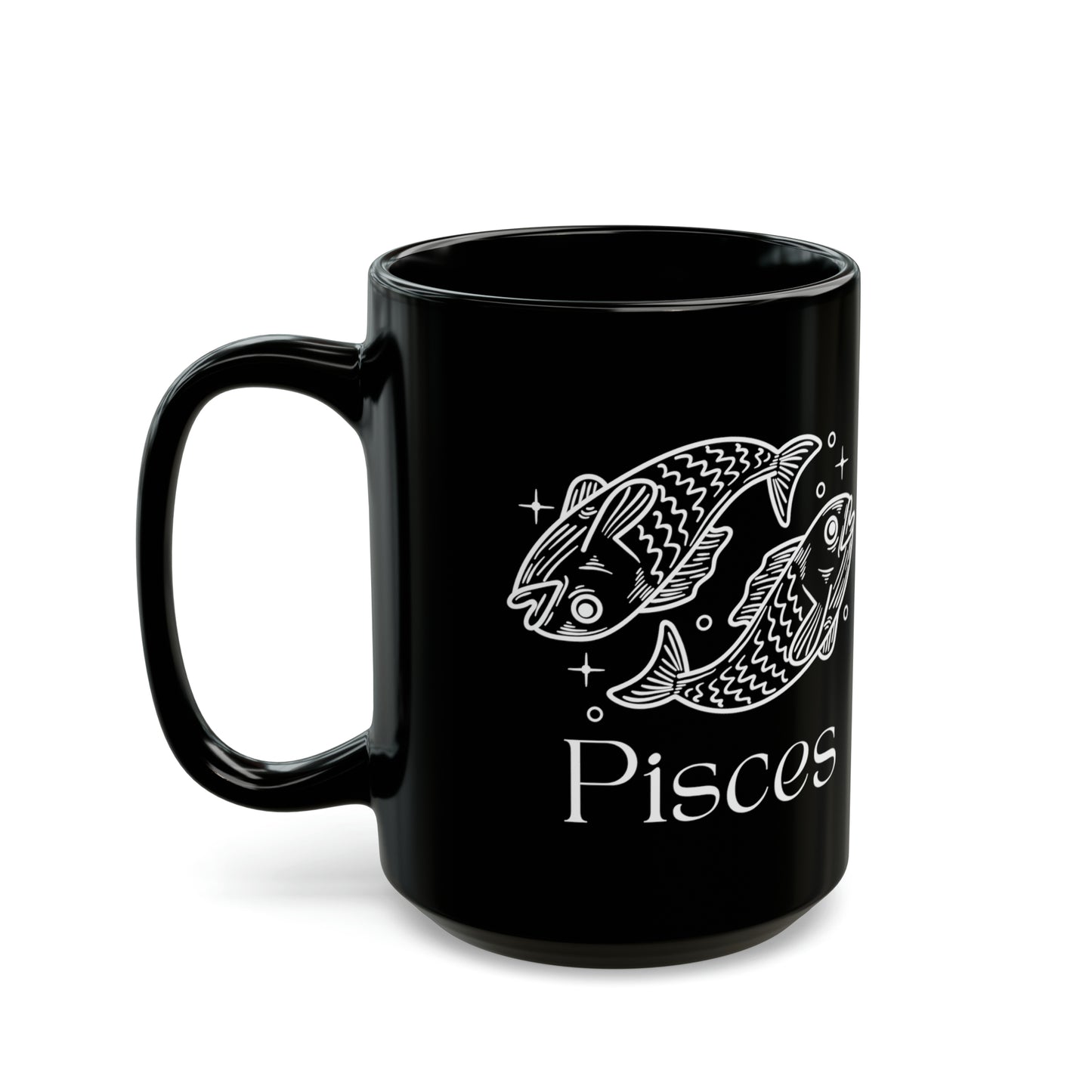 Pisces Fish, 15oz Mug