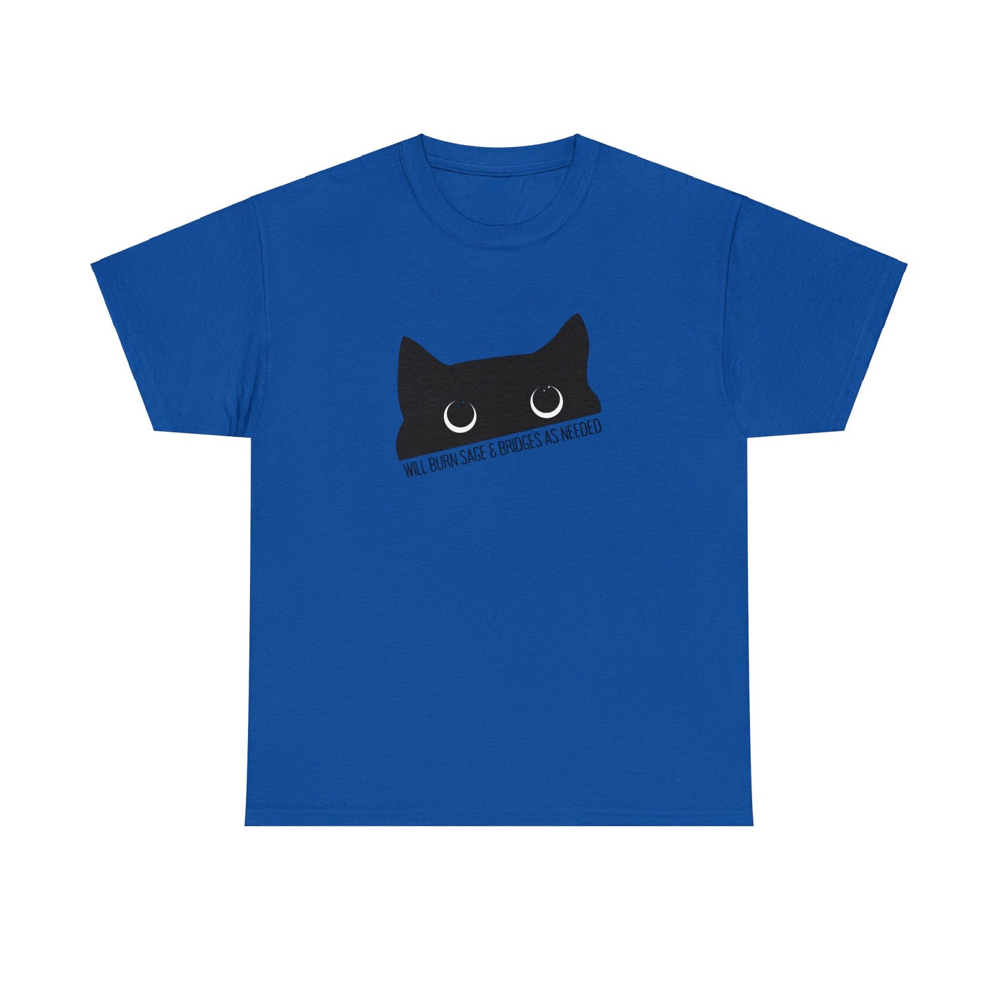 Black Cat Cotton t-shirt