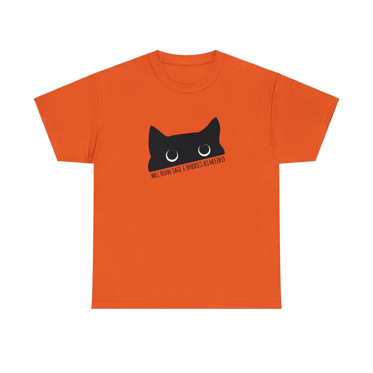 Black Cat Cotton t-shirt