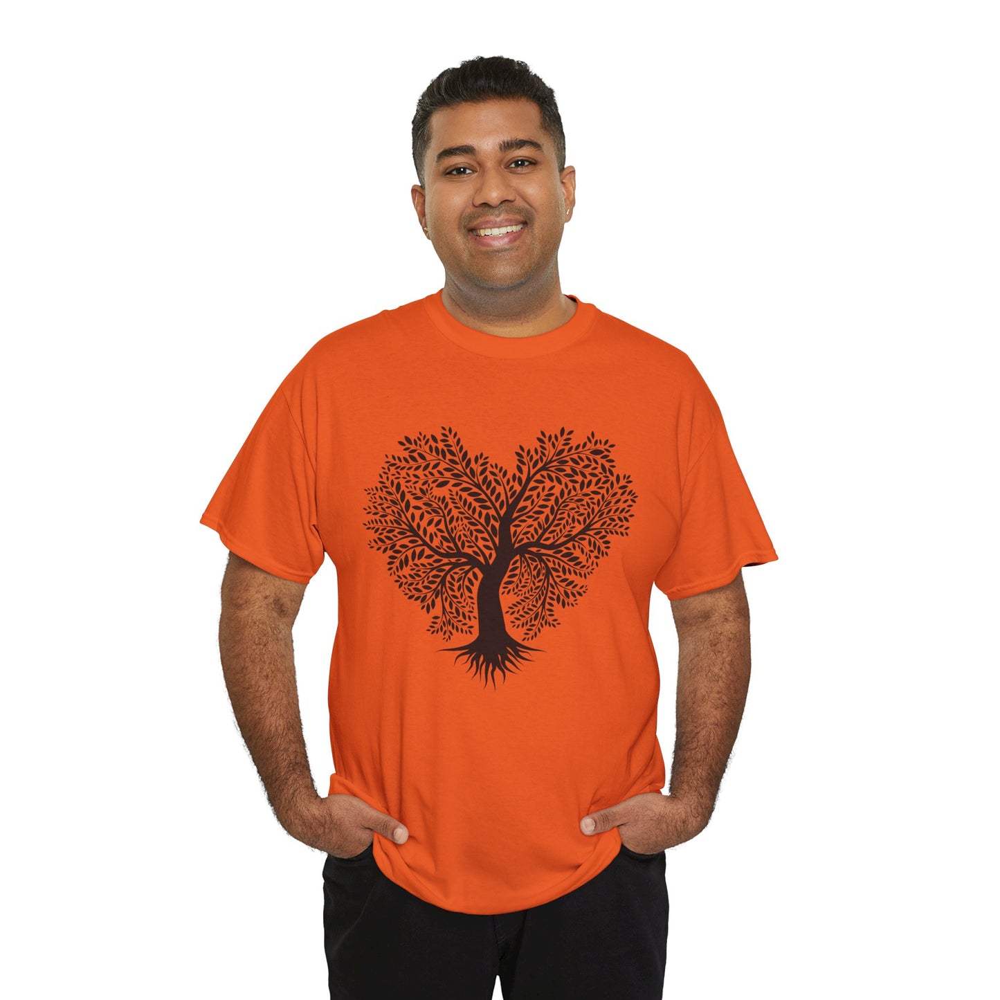 Tree of Life Heart Cotton t-shirt