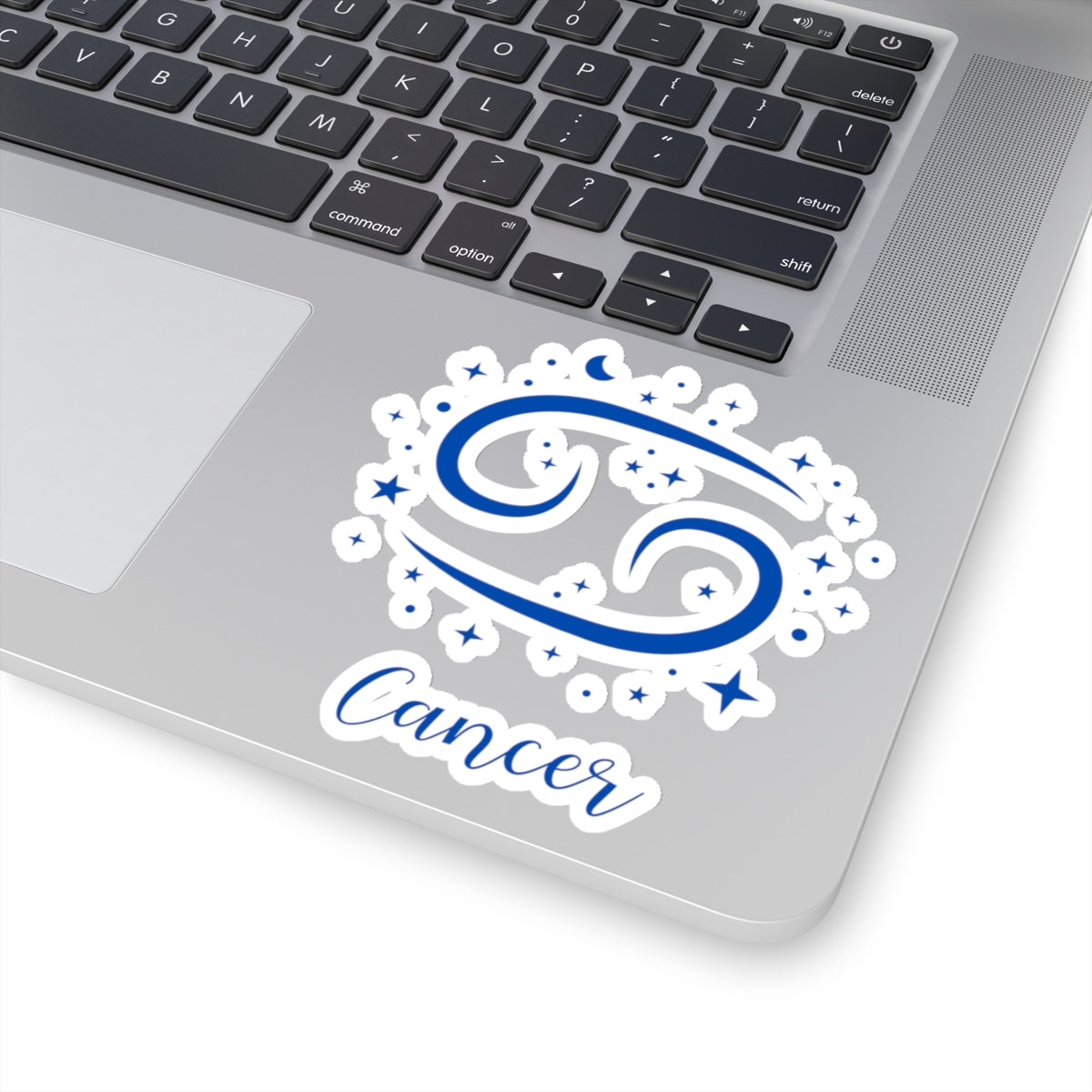 CANCER glyph & stars sticker