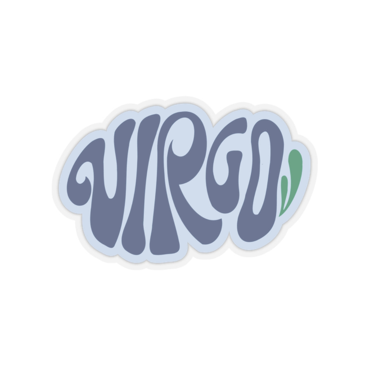 Groovy Virgo sticker