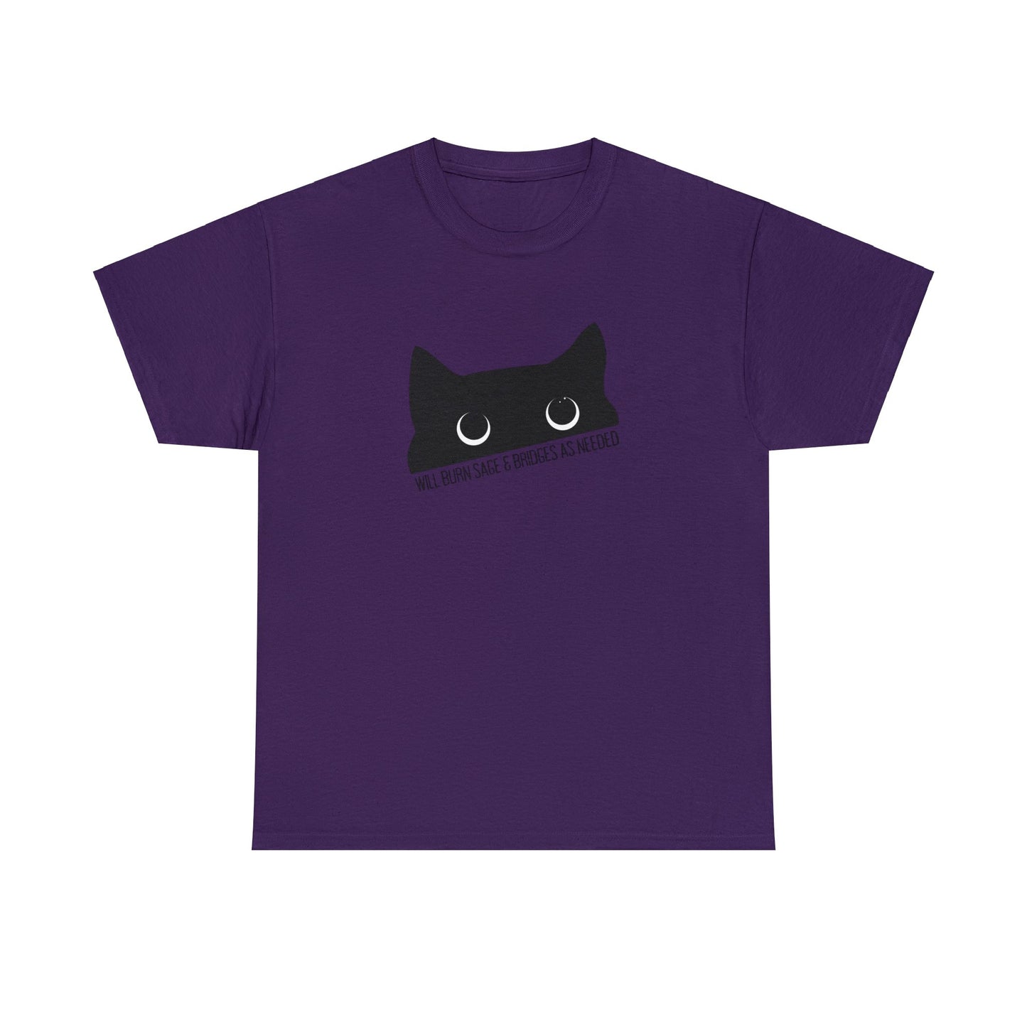 Black Cat Cotton t-shirt