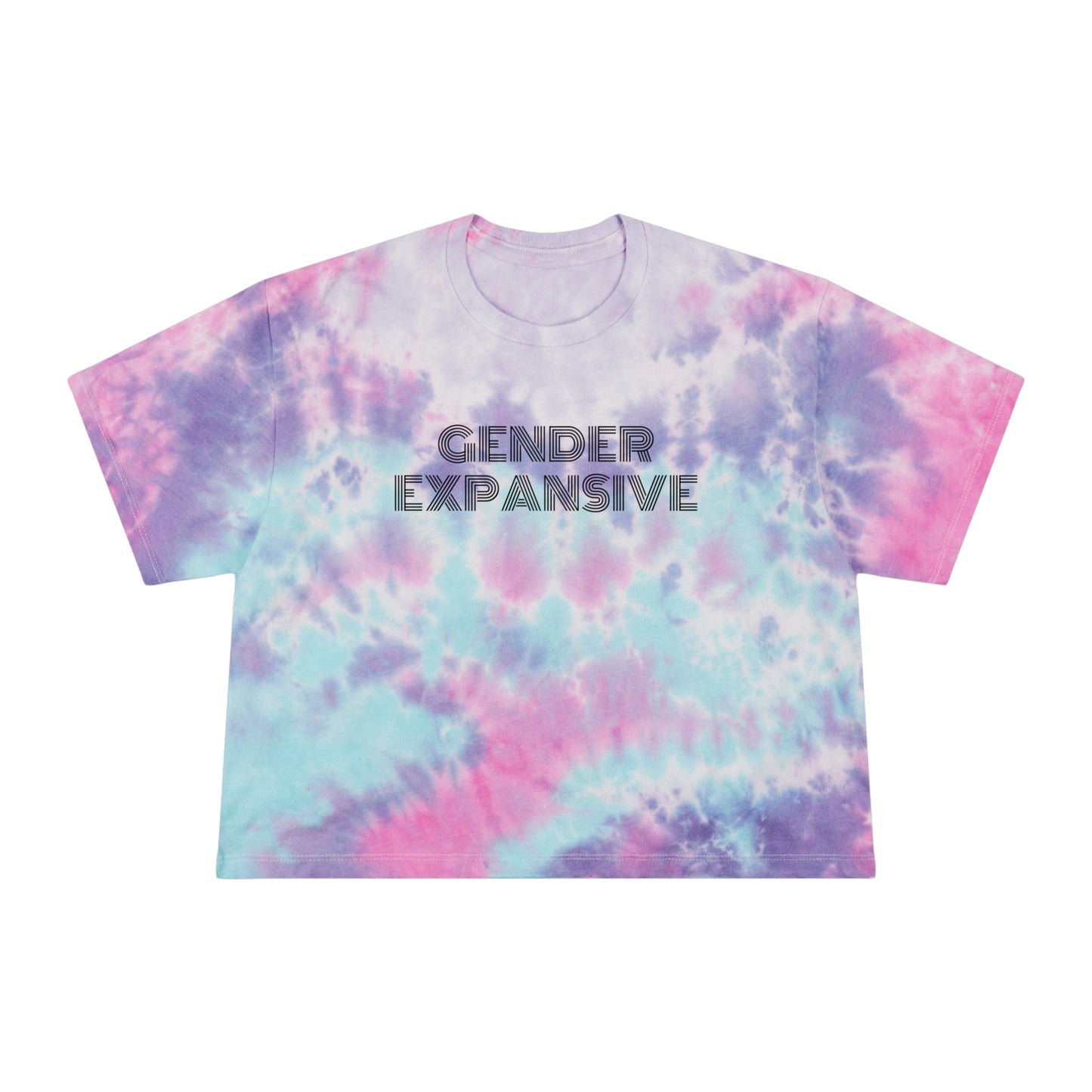 Gender Expansive Tie-Dye Crop Tee