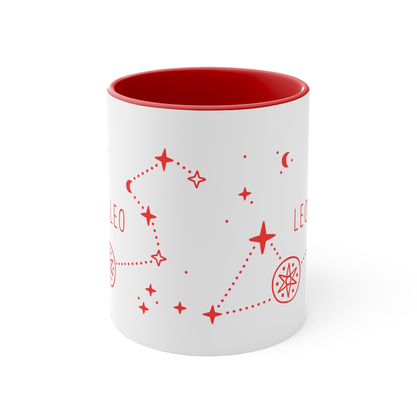 Leo constellation coffee mug