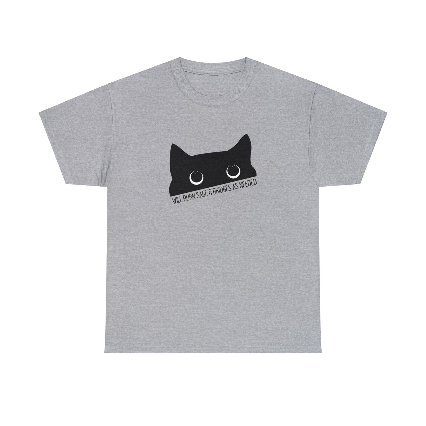 Black Cat Cotton t-shirt