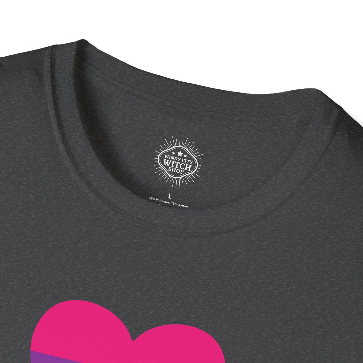 Bisexual heart tee