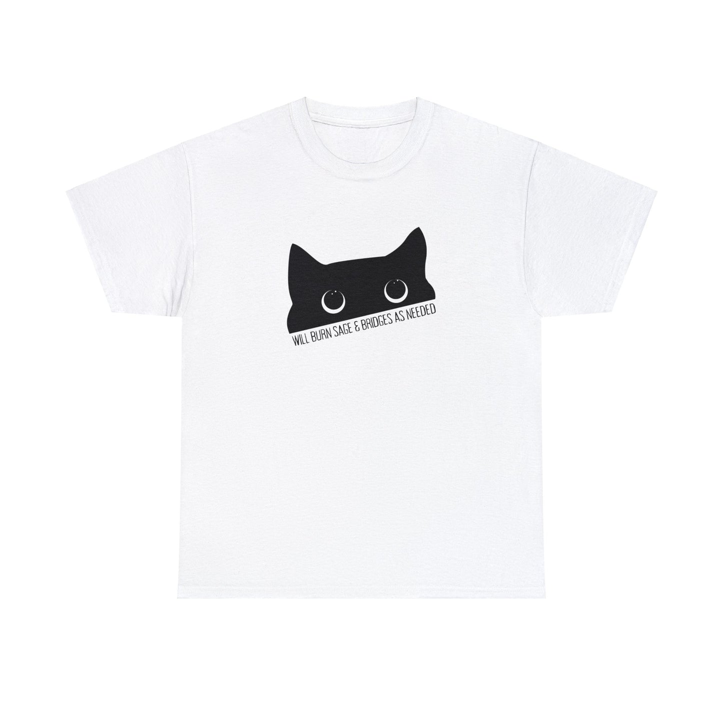 Black Cat Cotton t-shirt