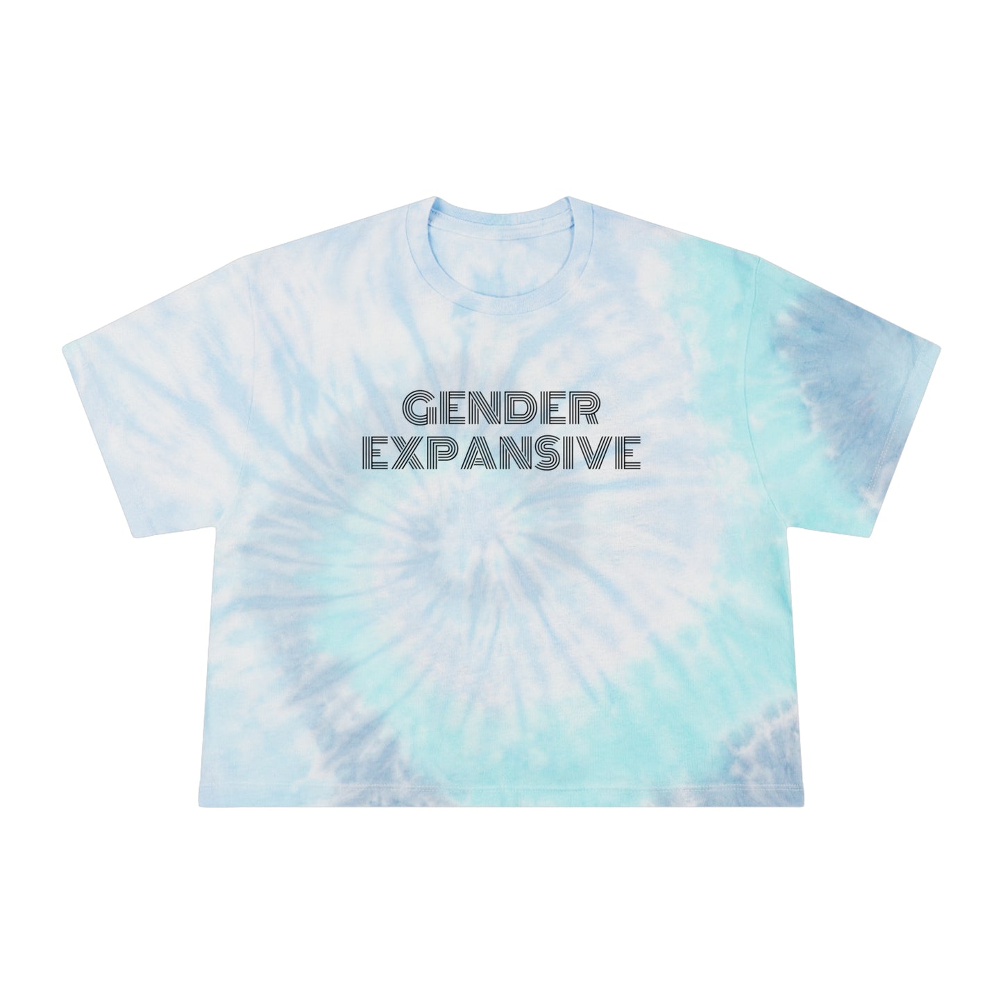 Gender Expansive Tie-Dye Crop Tee
