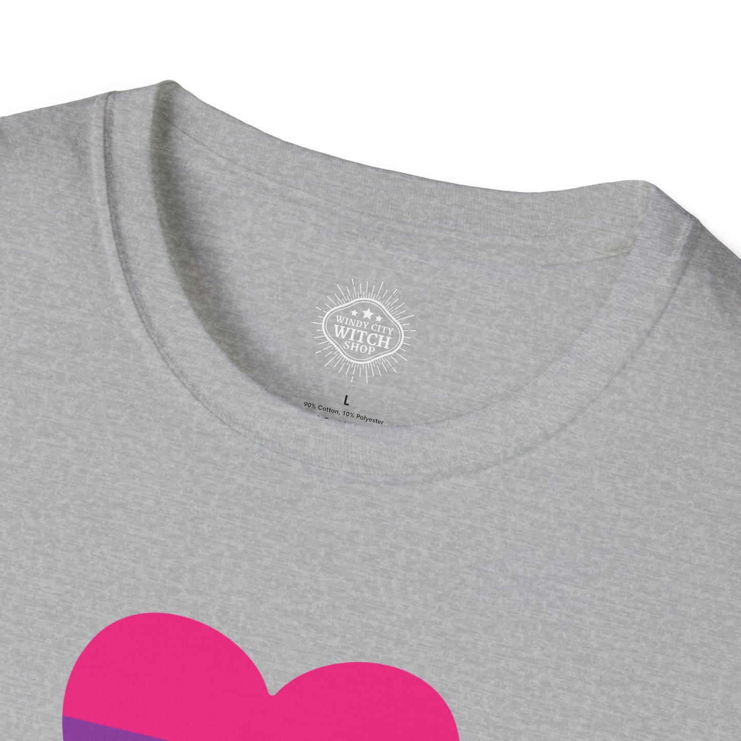 Bisexual heart tee