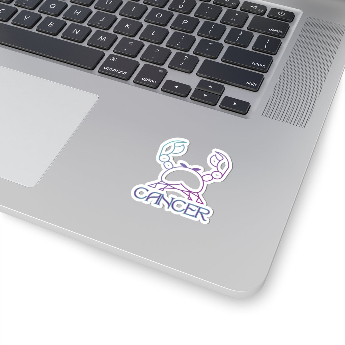 CANCER crab, gradient sticker