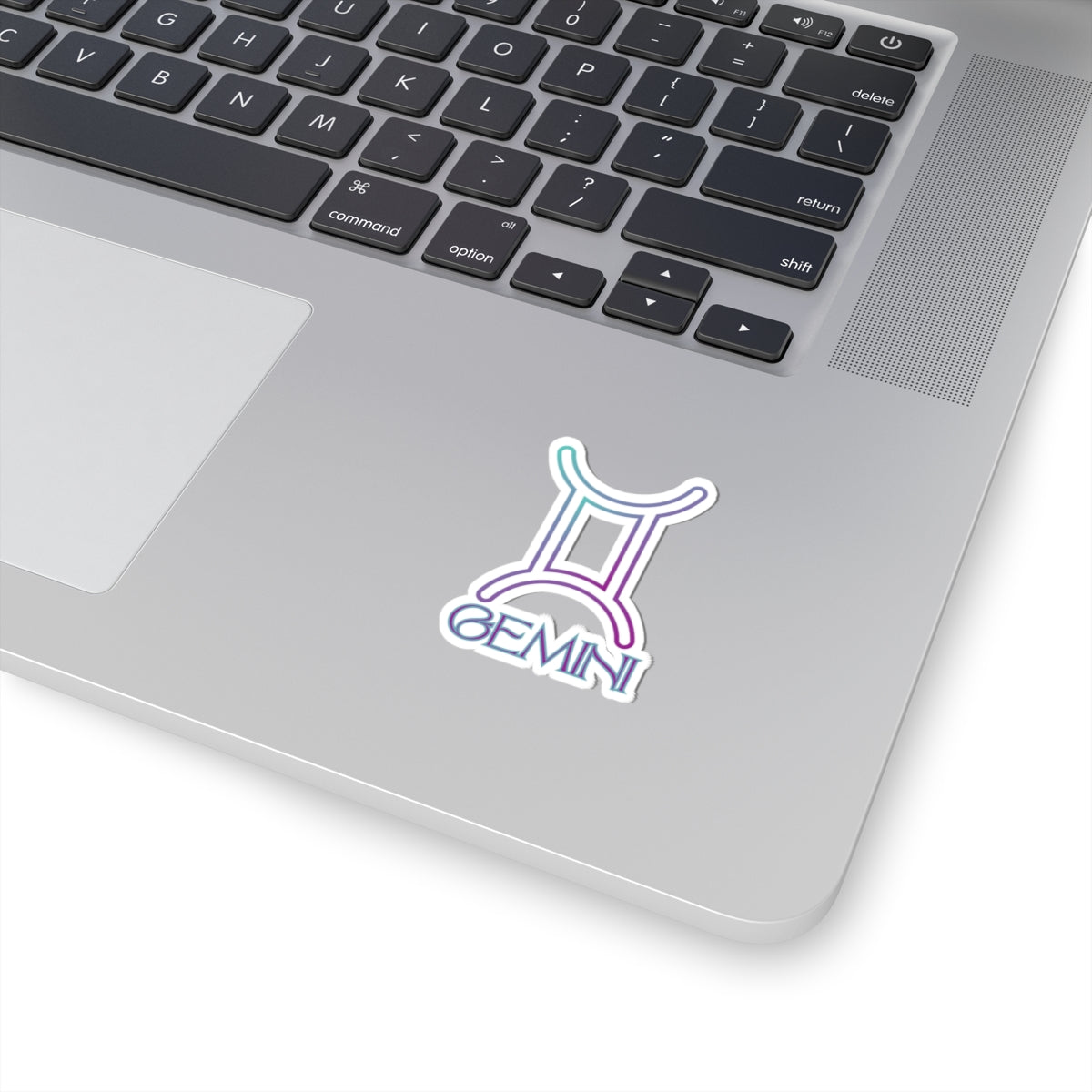 GEMINI glyph, gradient sticker