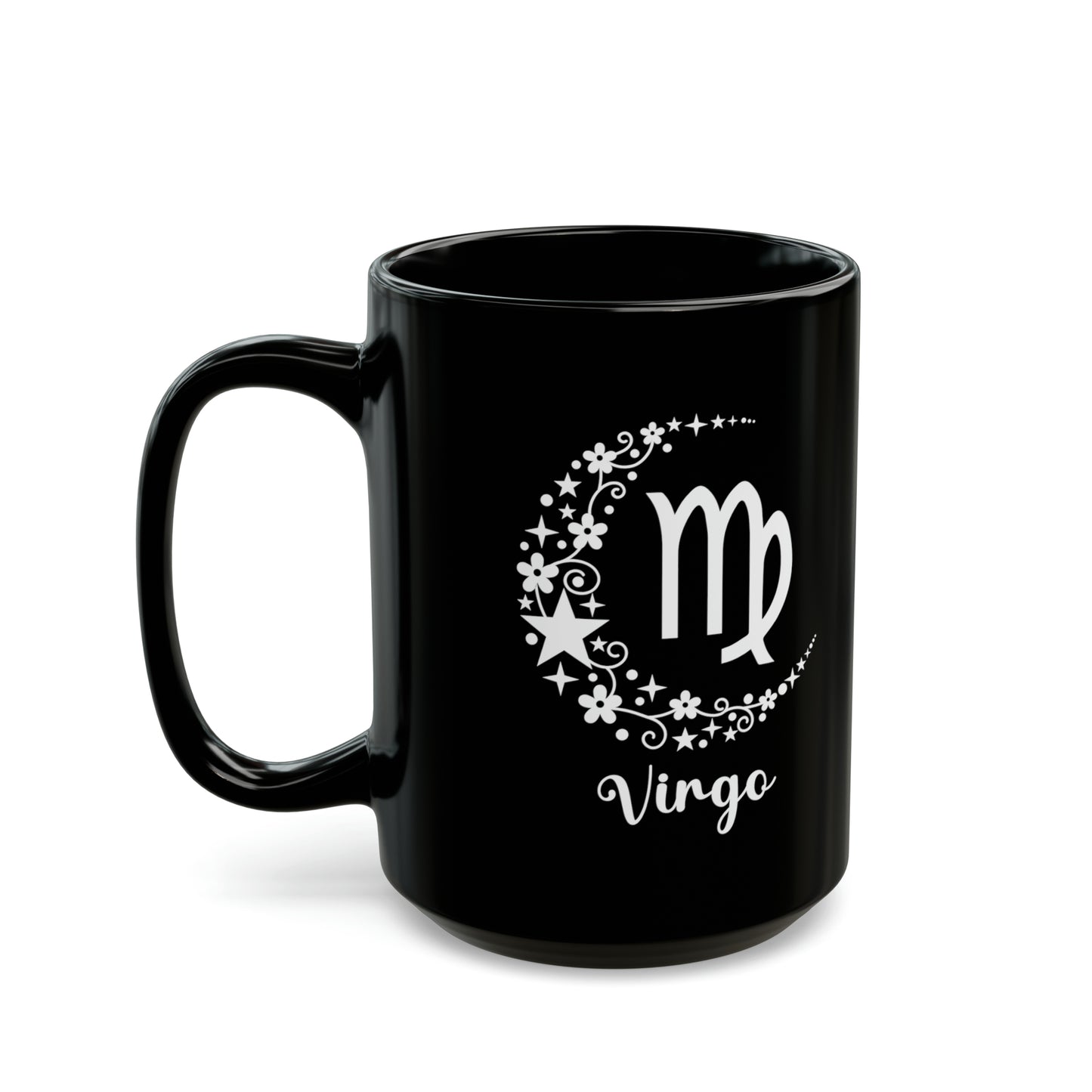 Virgo crescent moon mug