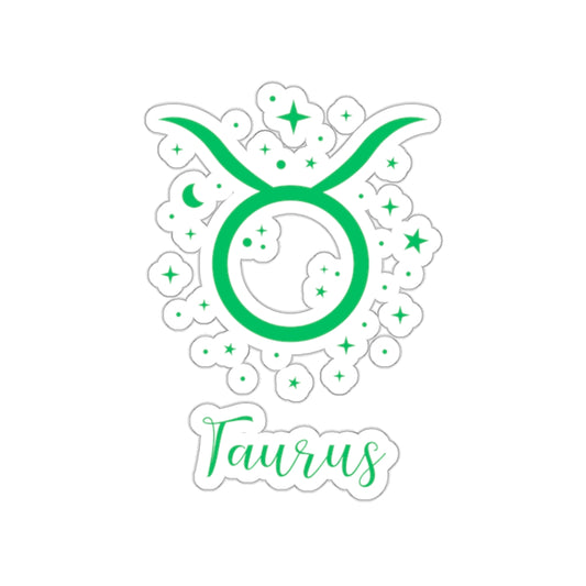 TAURUS glyph & stars sticker