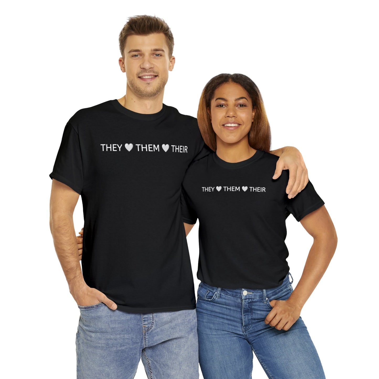 They/Them Unisex Cotton Tee