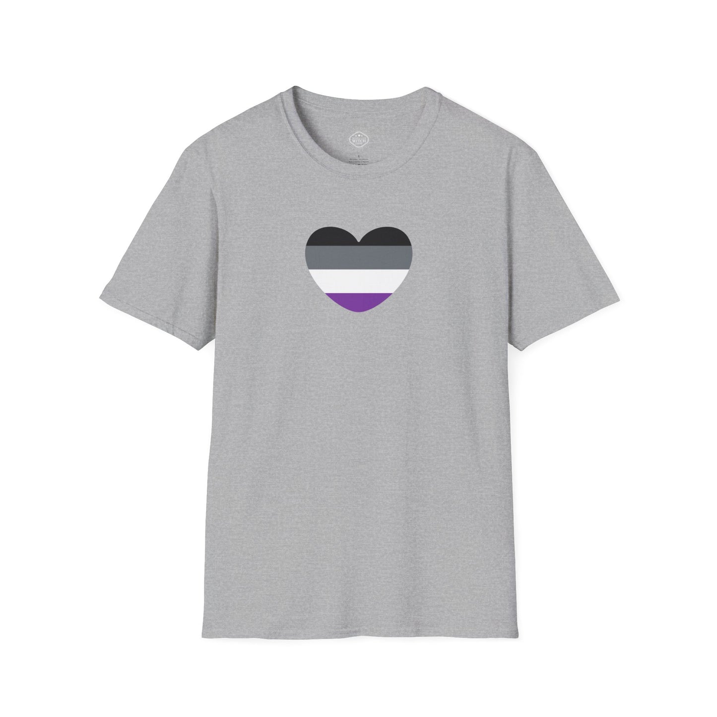 Asexual heart tee