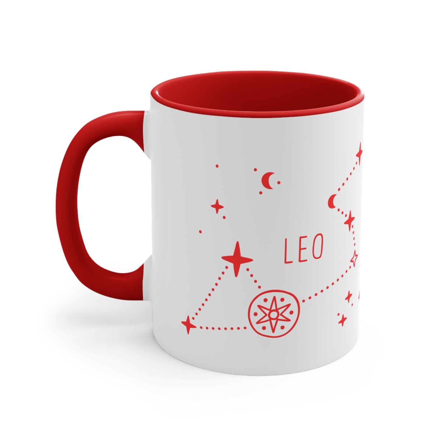 Leo constellation coffee mug