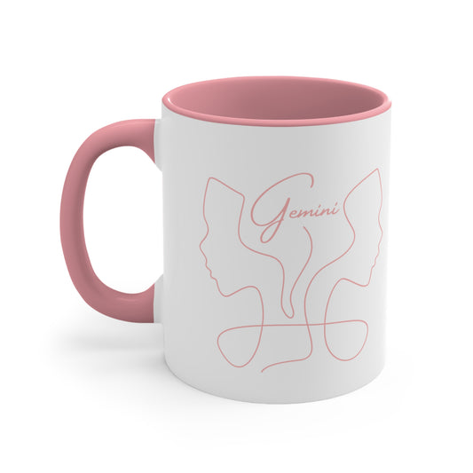 Abstract Gemini coffee mug