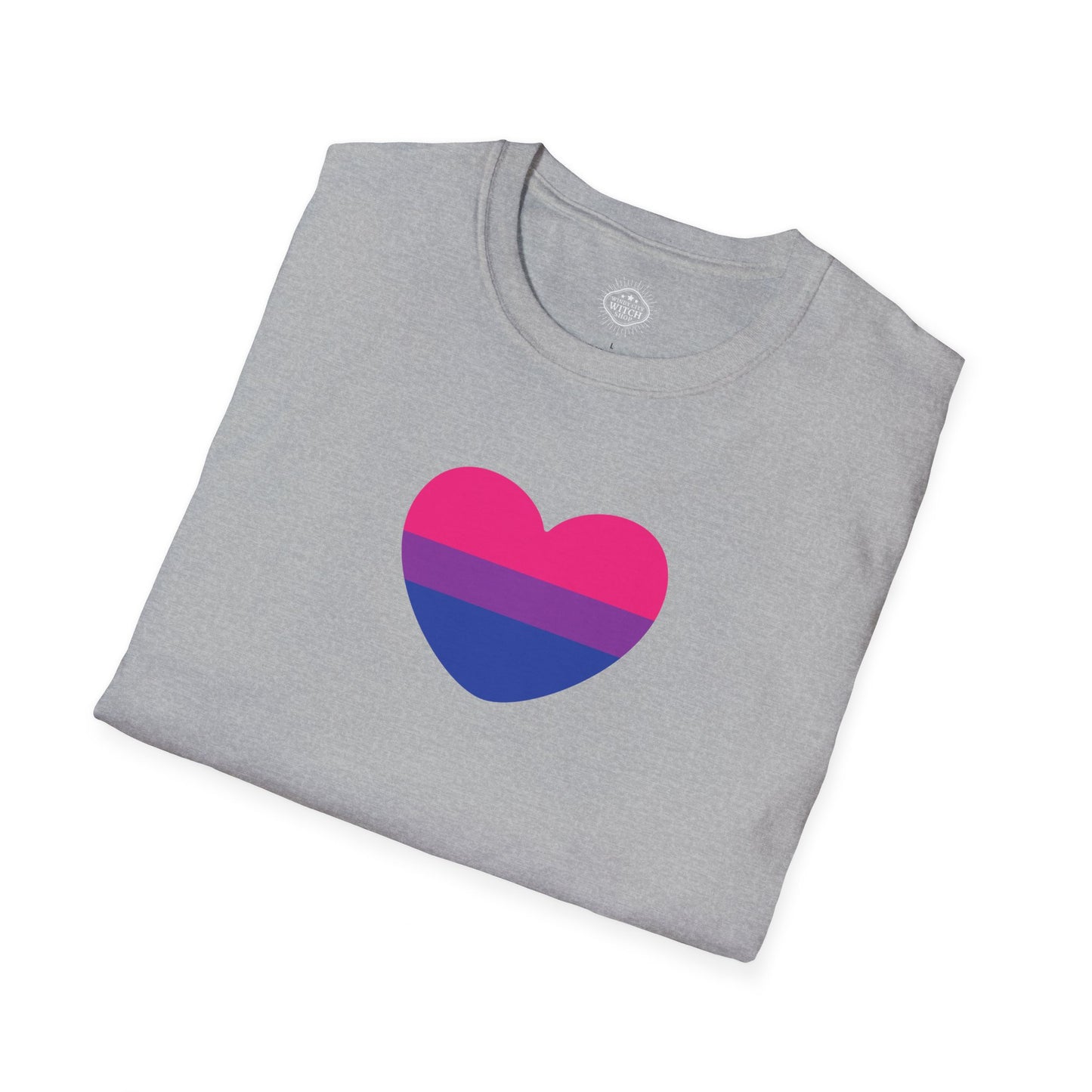 Bisexual heart tee