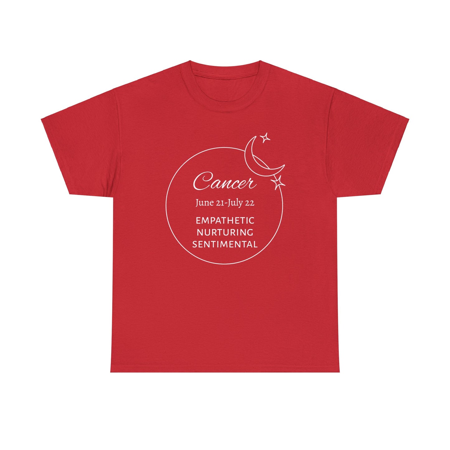 Cancer traits t-shirt