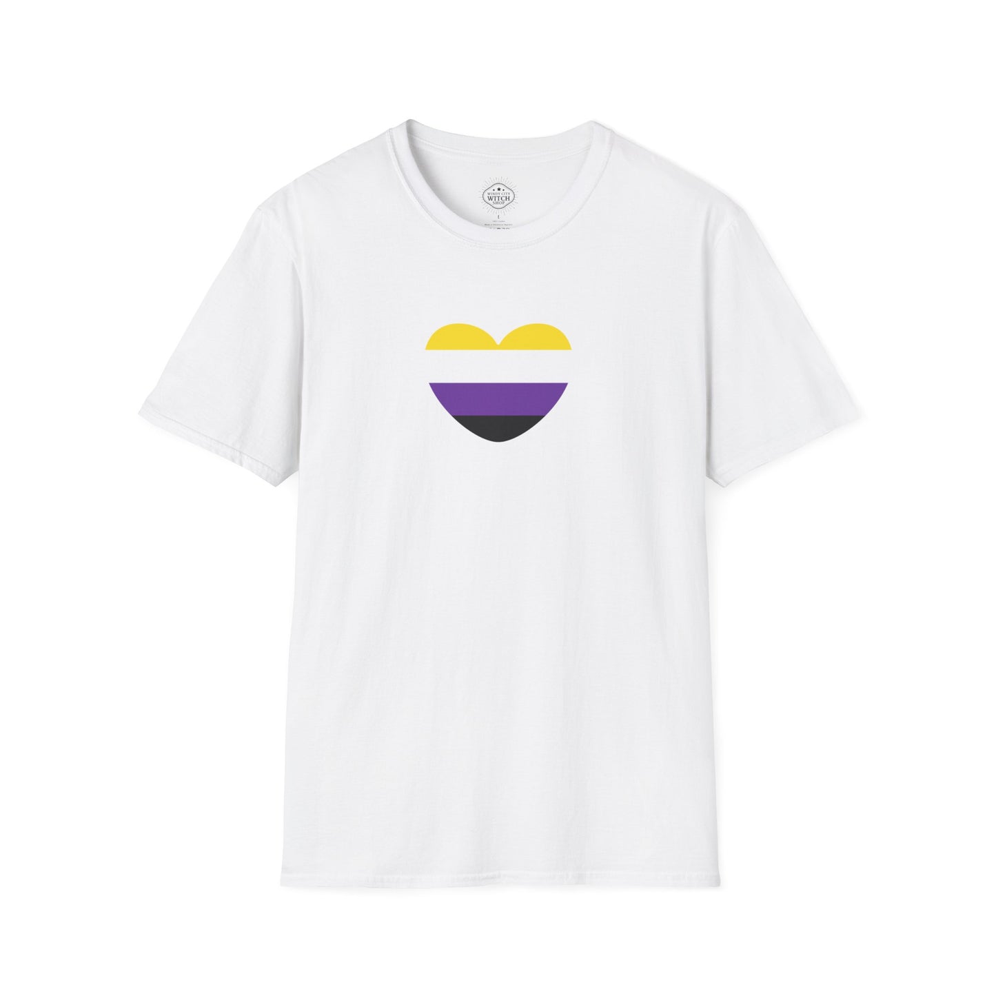 Non-binary heart tee