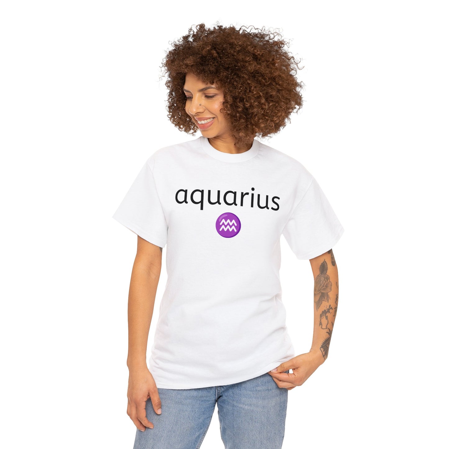 Aquarius Unisex Cotton Tee