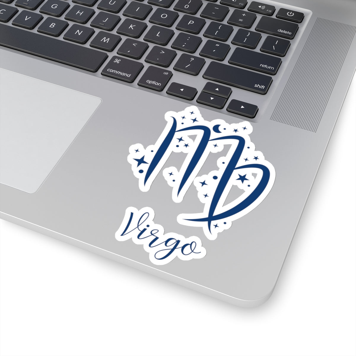 VIRGO glyph & stars sticker