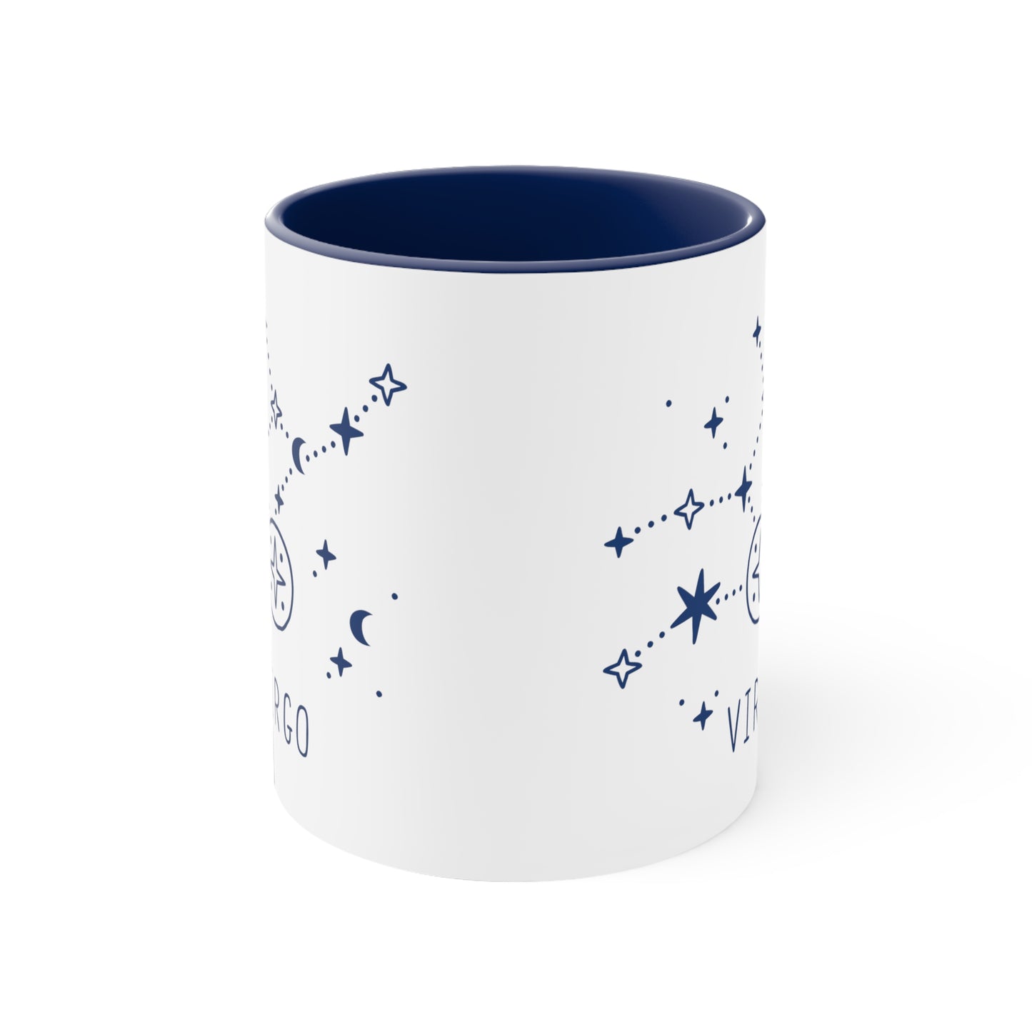 Virgo constellation coffee mug