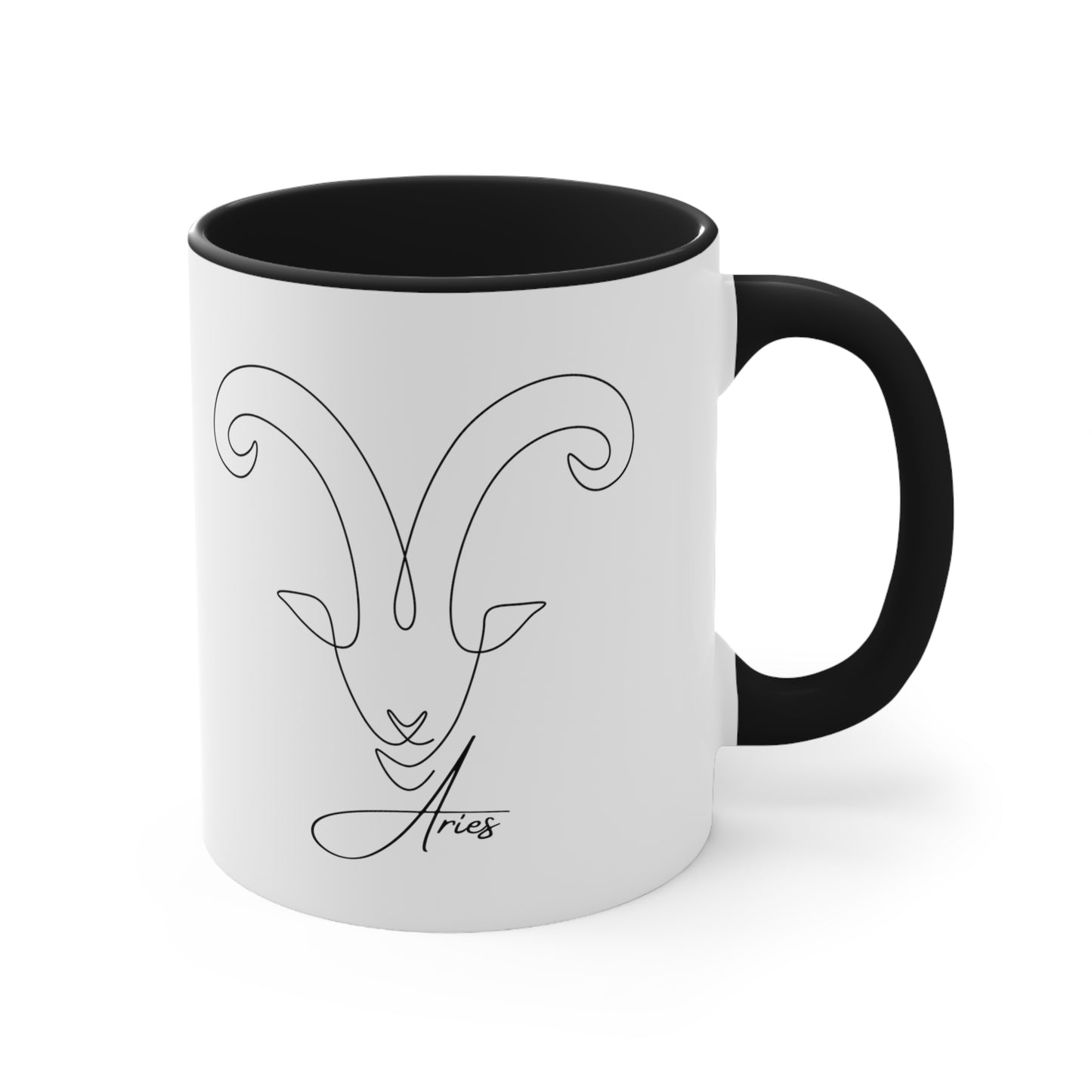 Abstract Aries coffee mug