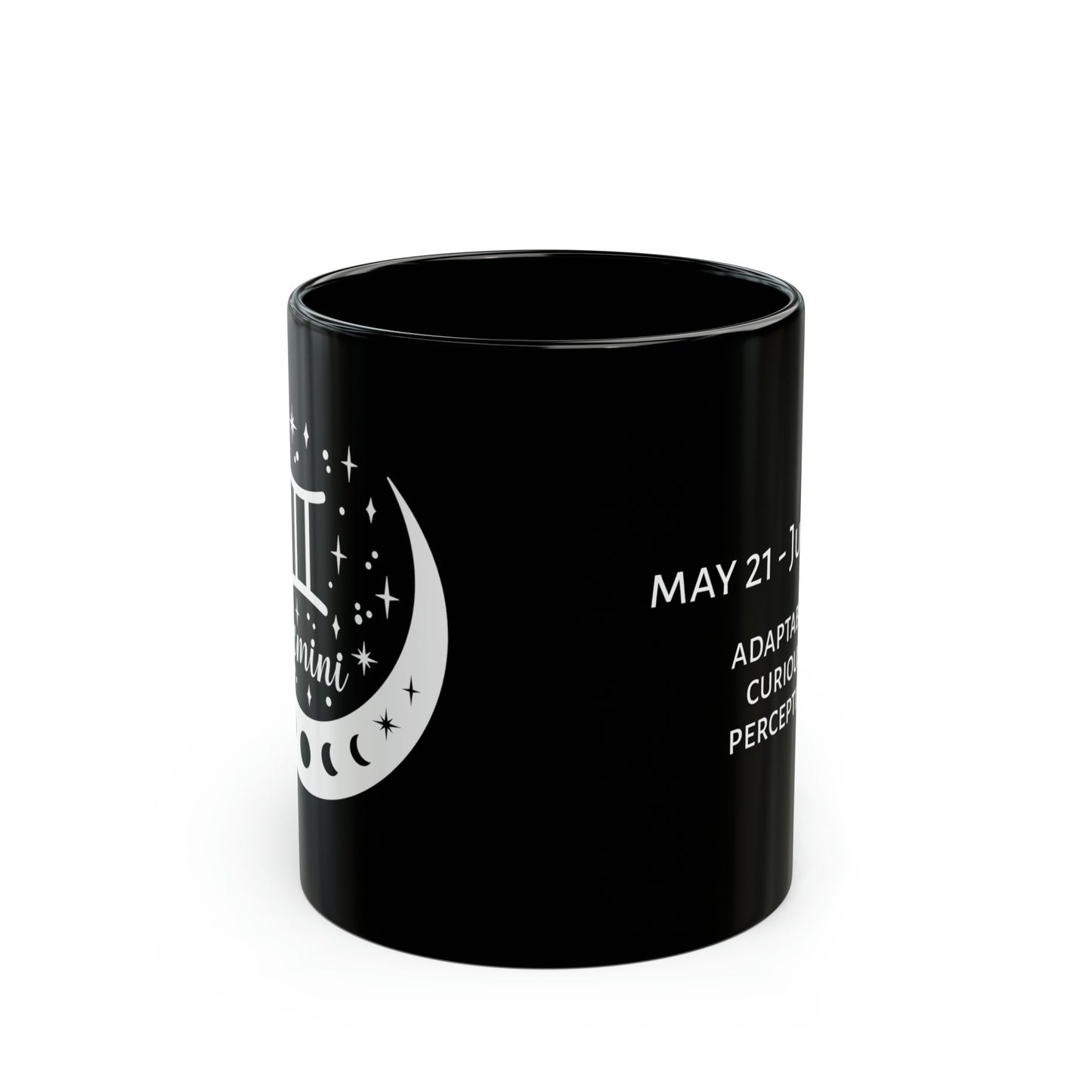 Gemini moon mug