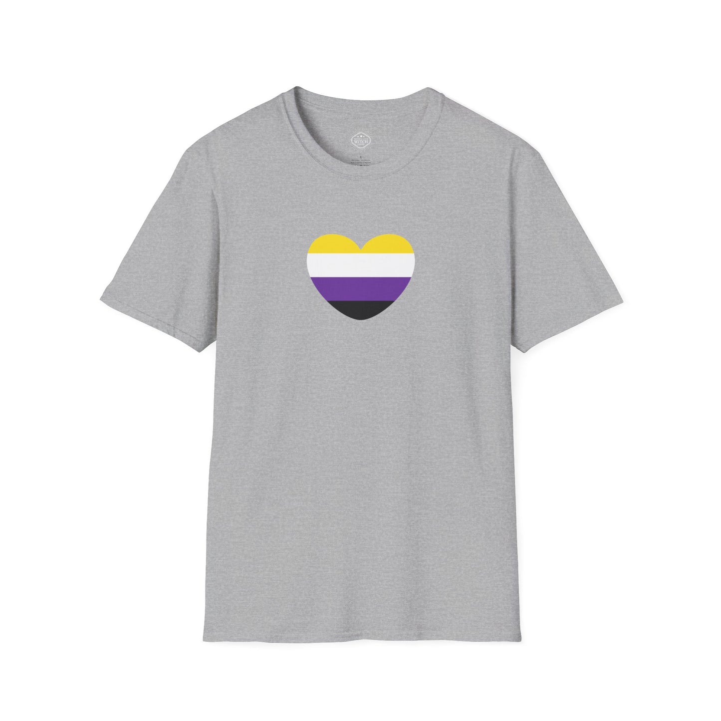 Non-binary heart tee