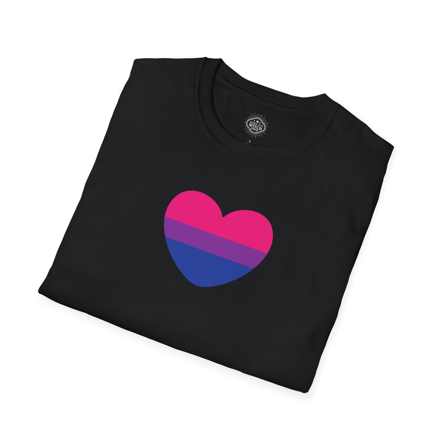 Bisexual heart tee