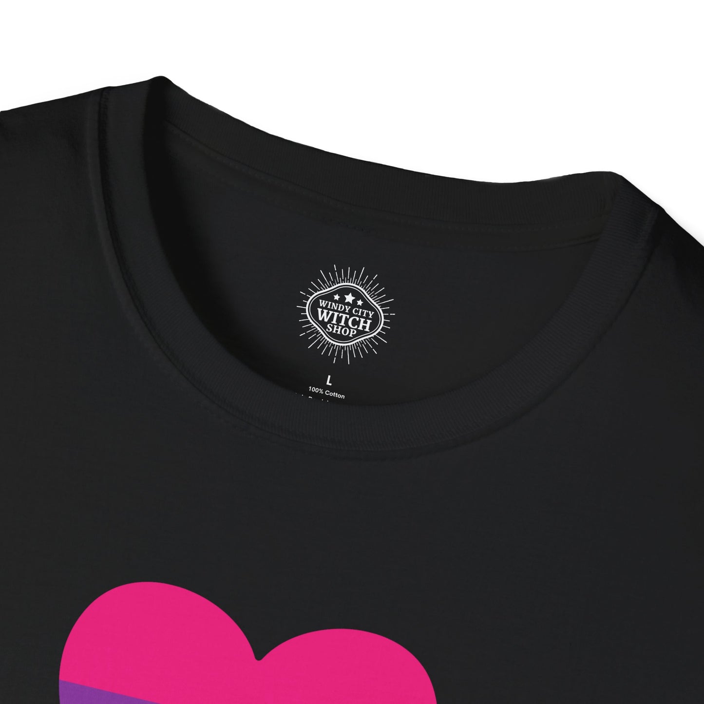 Bisexual heart tee