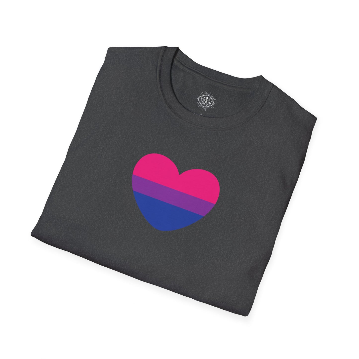 Bisexual heart tee