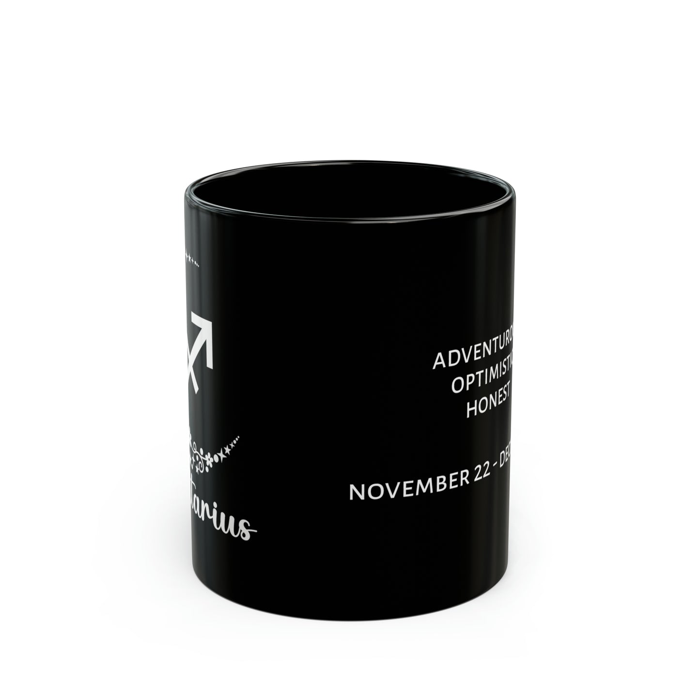 Sagittarius crescent moon mug