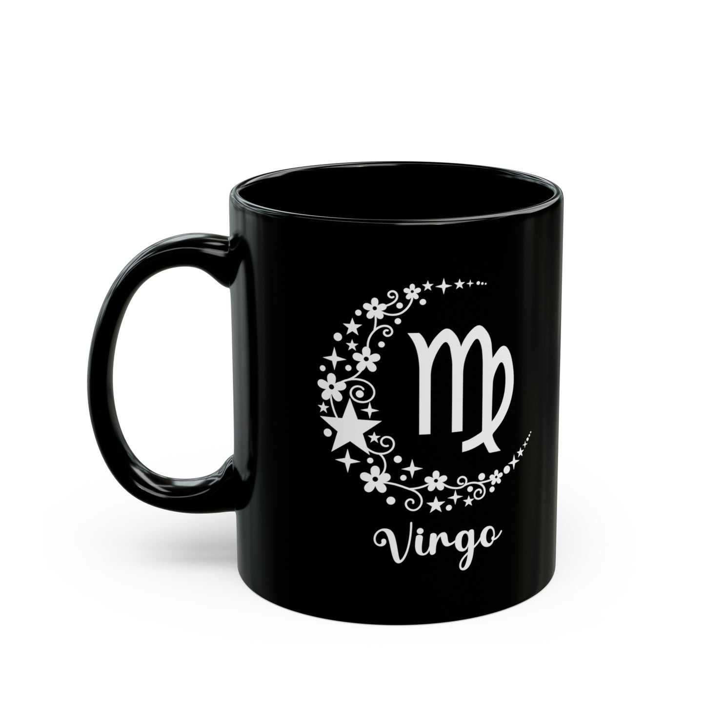 Virgo crescent moon mug