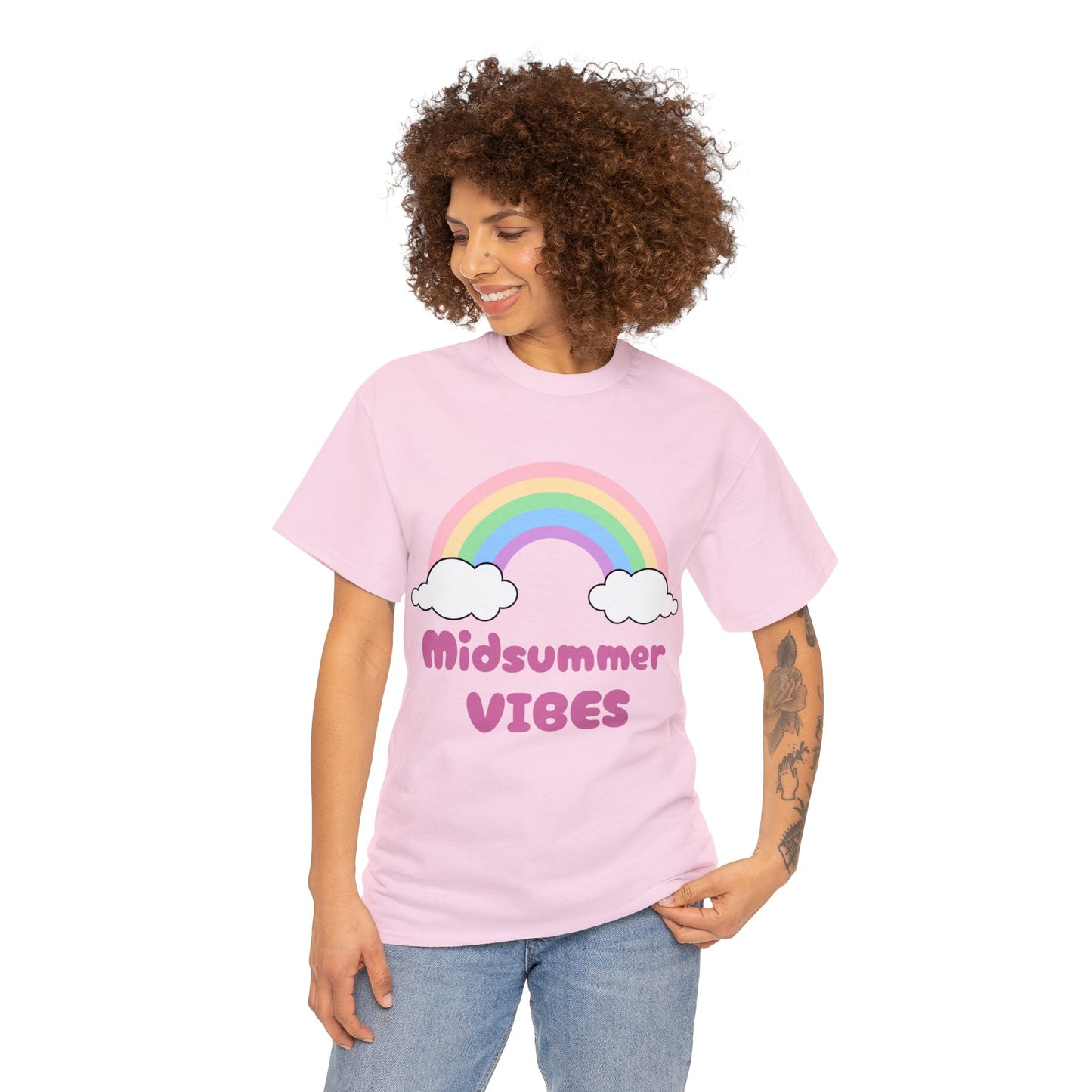 Midsummer Vibes Unisex Cotton Tee