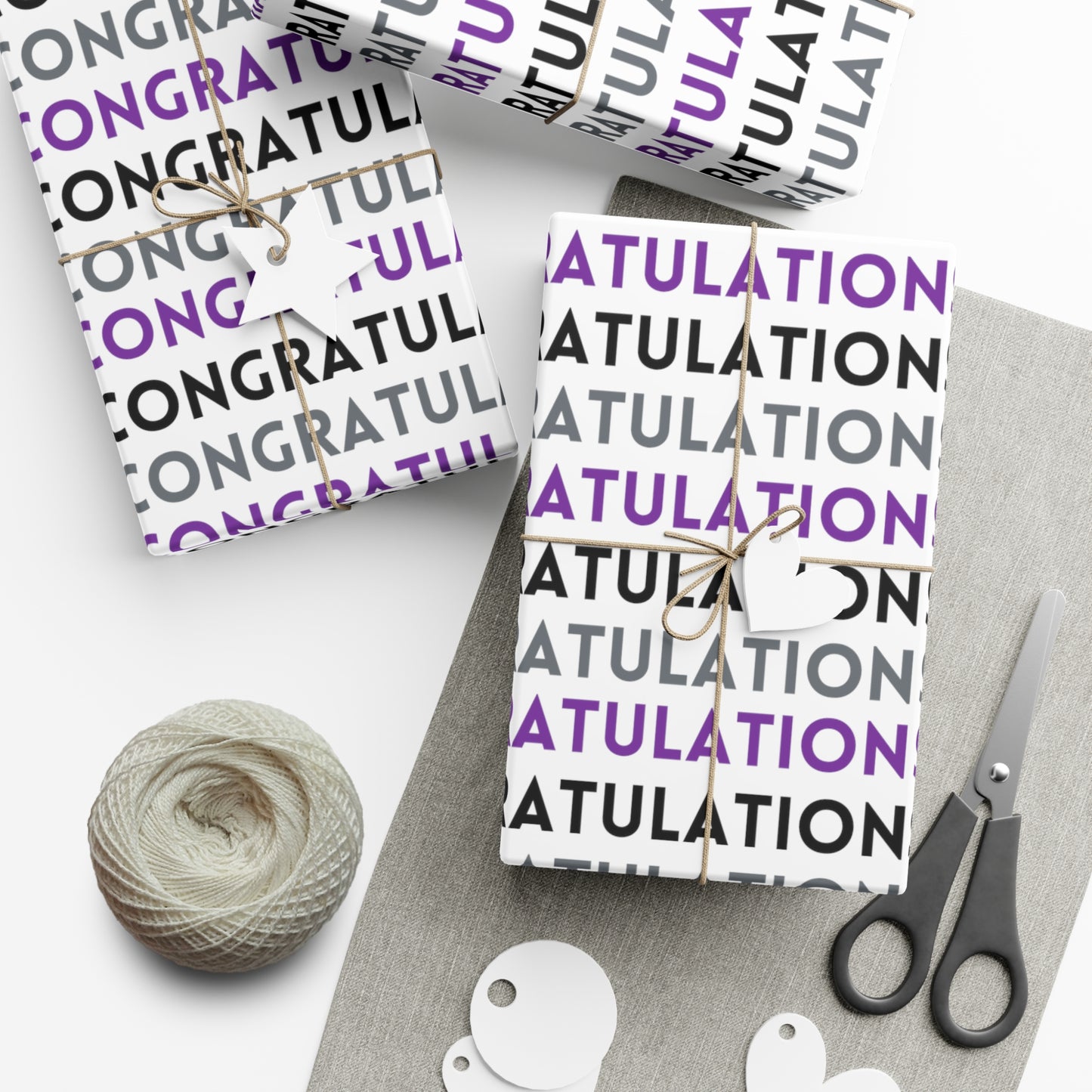 Congratulations (A) Gift Wrap