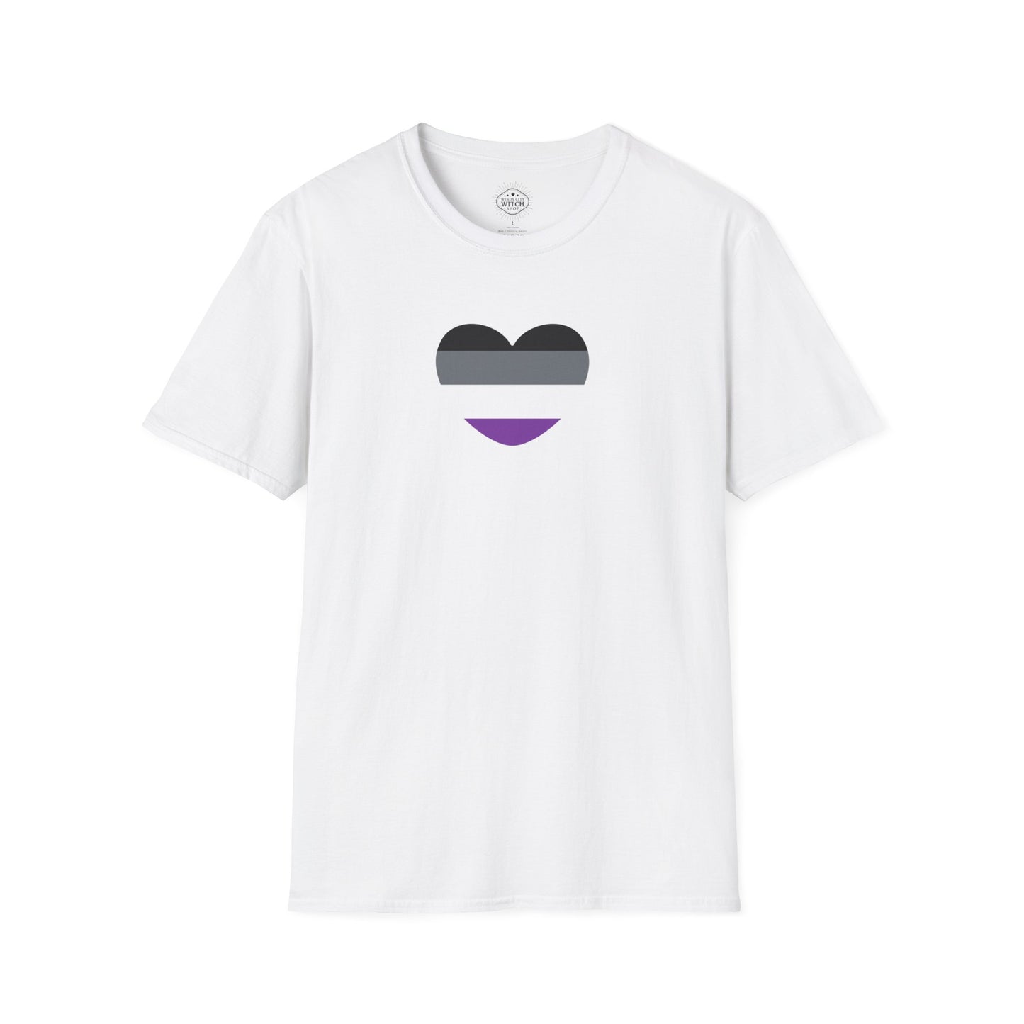 Asexual heart tee