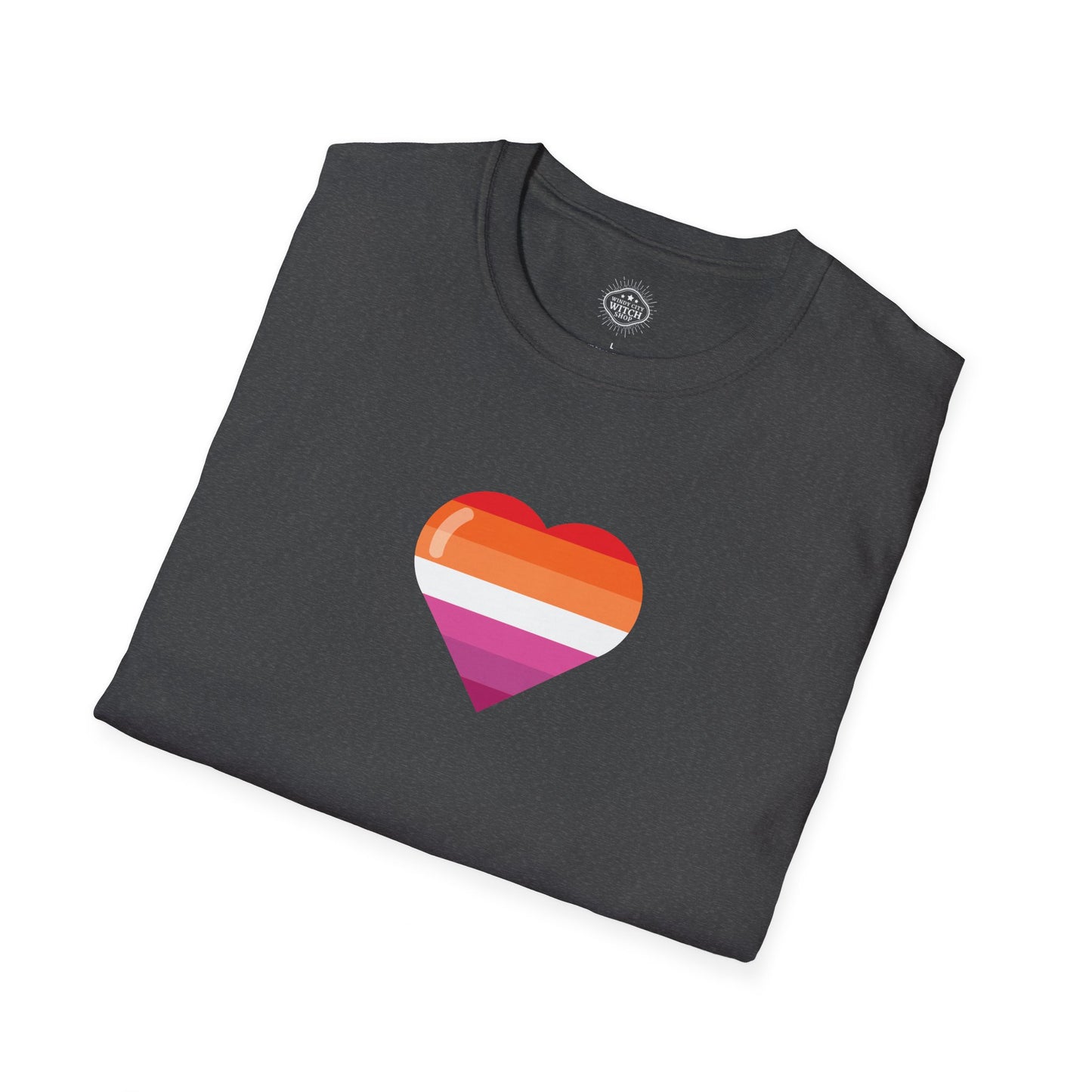 Lesbian heart tee