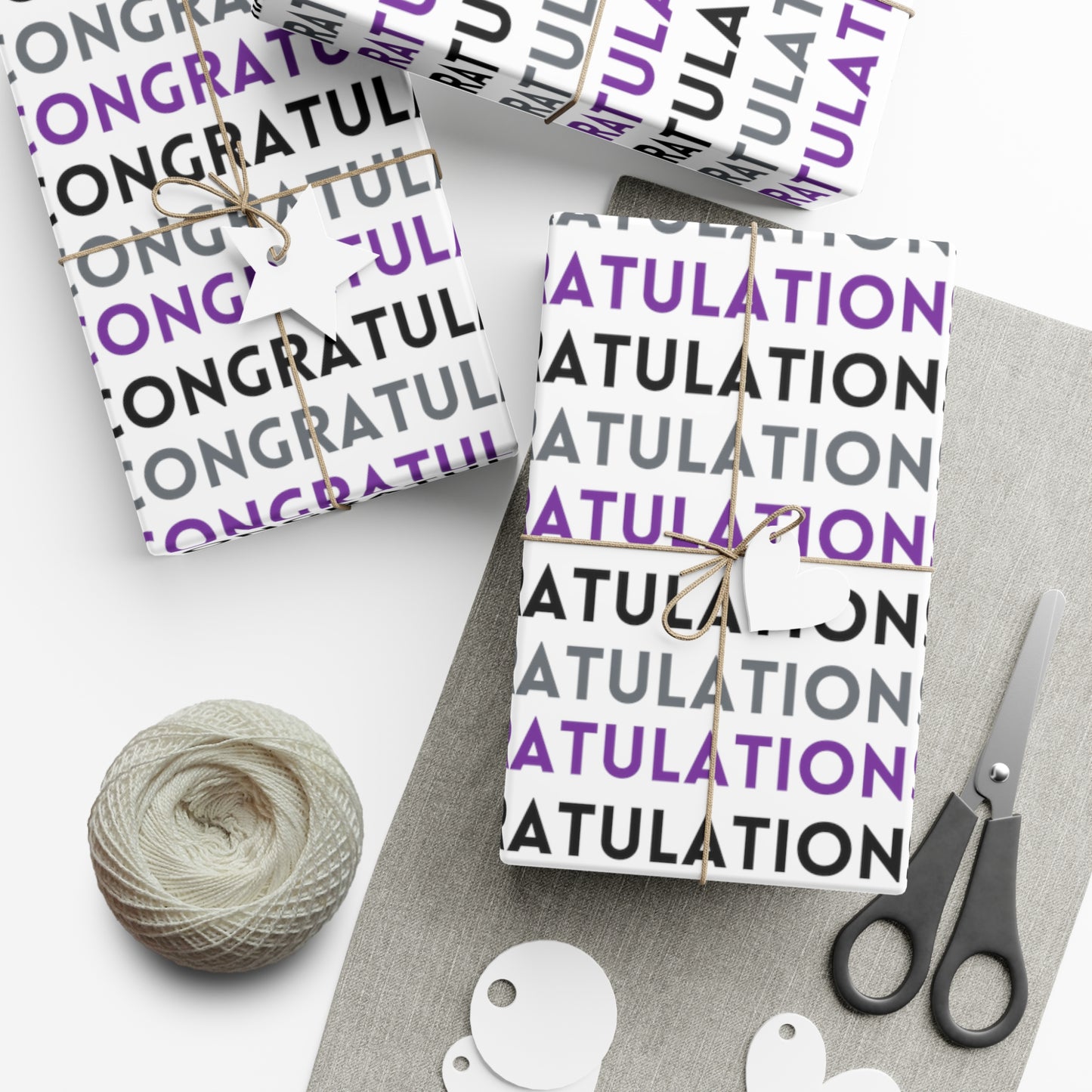 Congratulations (A) Gift Wrap