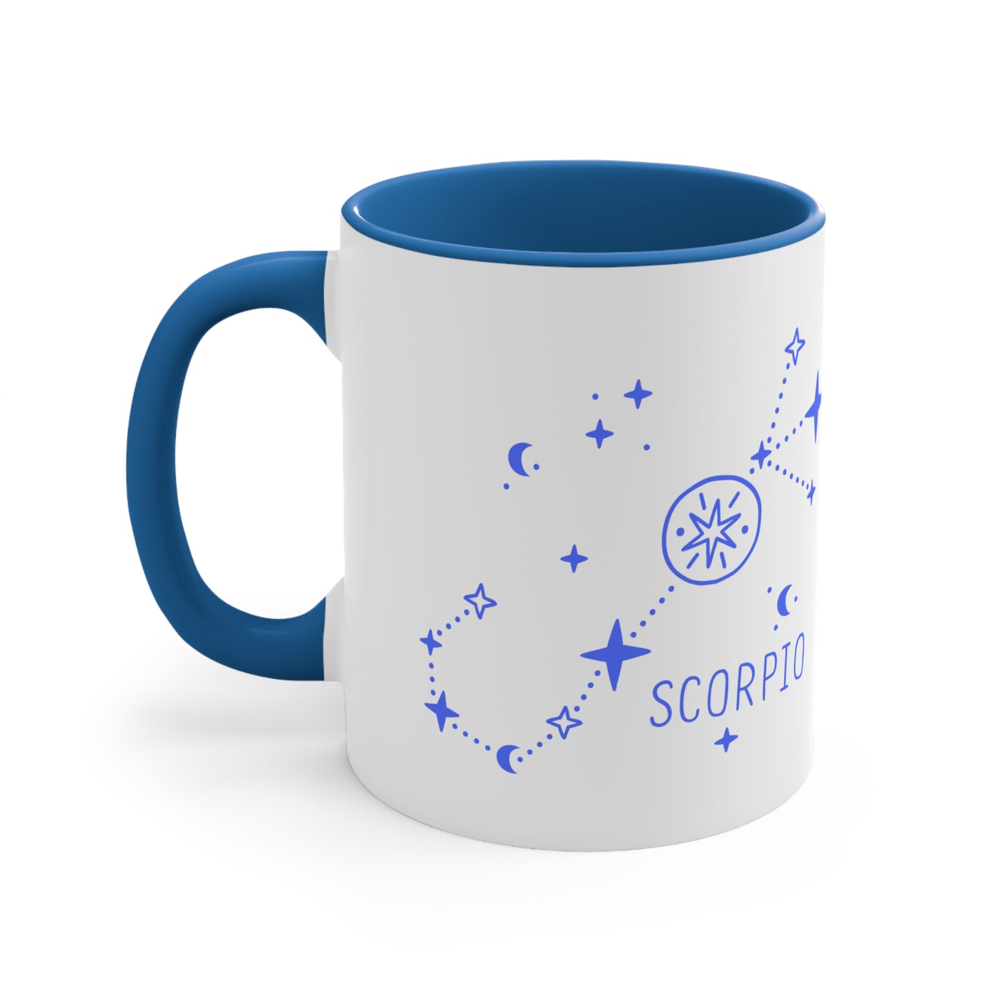 Scorpio constellation coffee mug