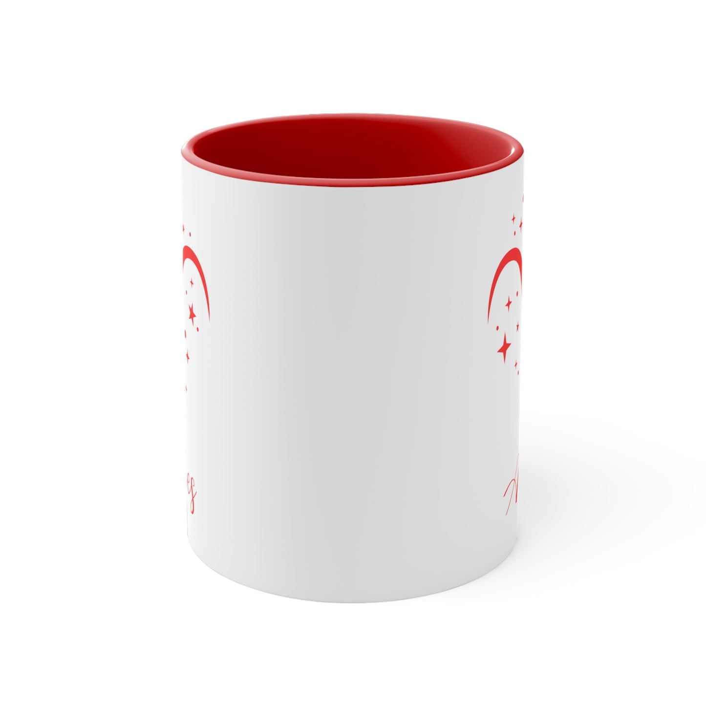 Aries glyph & stars coffee mug