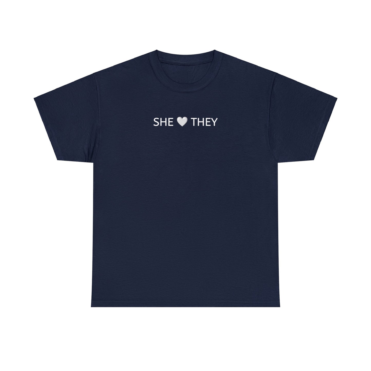 She/They Unisex Cotton Tee